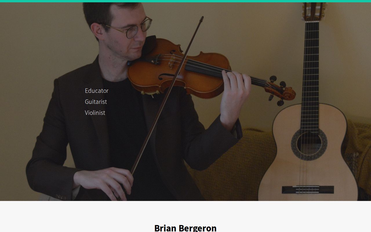 Real studio photo for Bergeron Music Studio